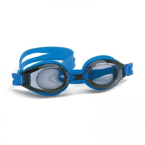 Zwembril op sterkte blauw